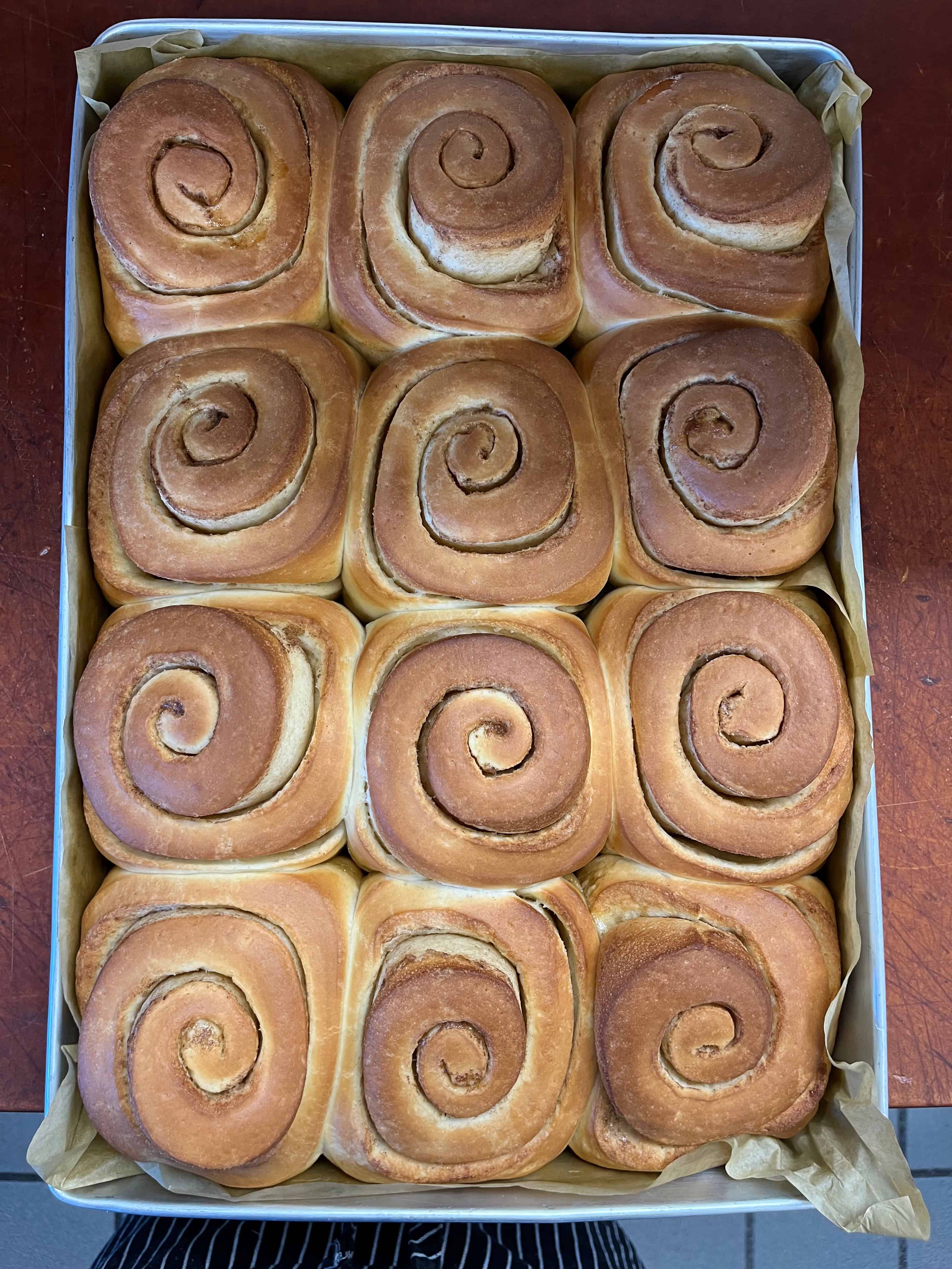 baked cinnamon rolls