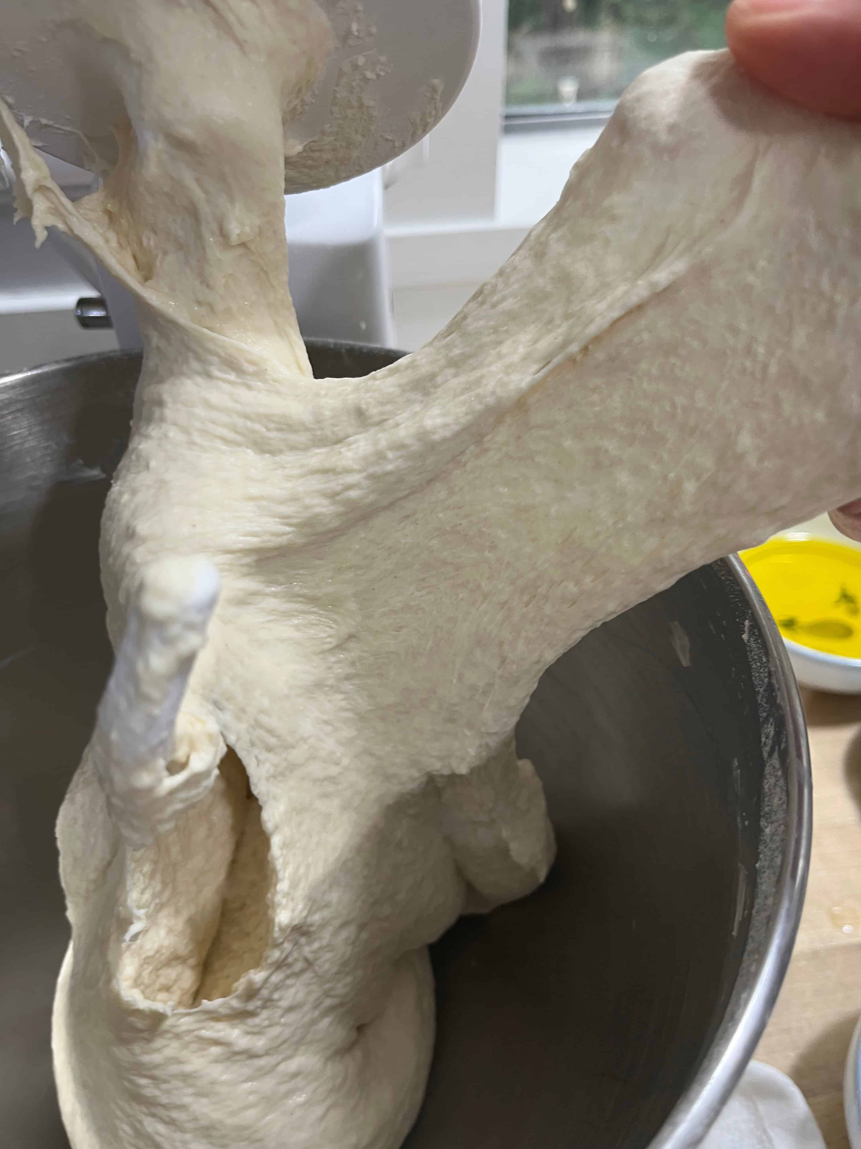 underdeveloped dough can lead to dense bread