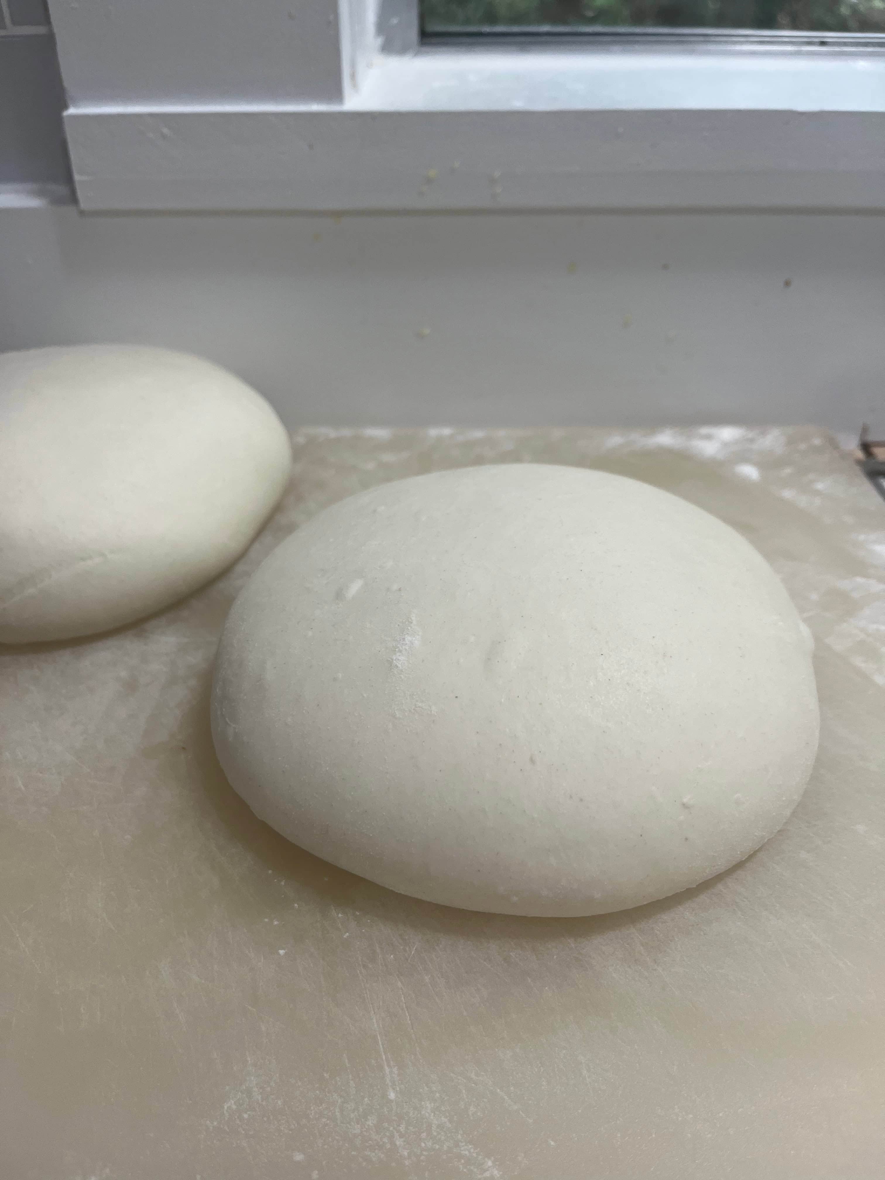 properly mixed dough is smooth and supple