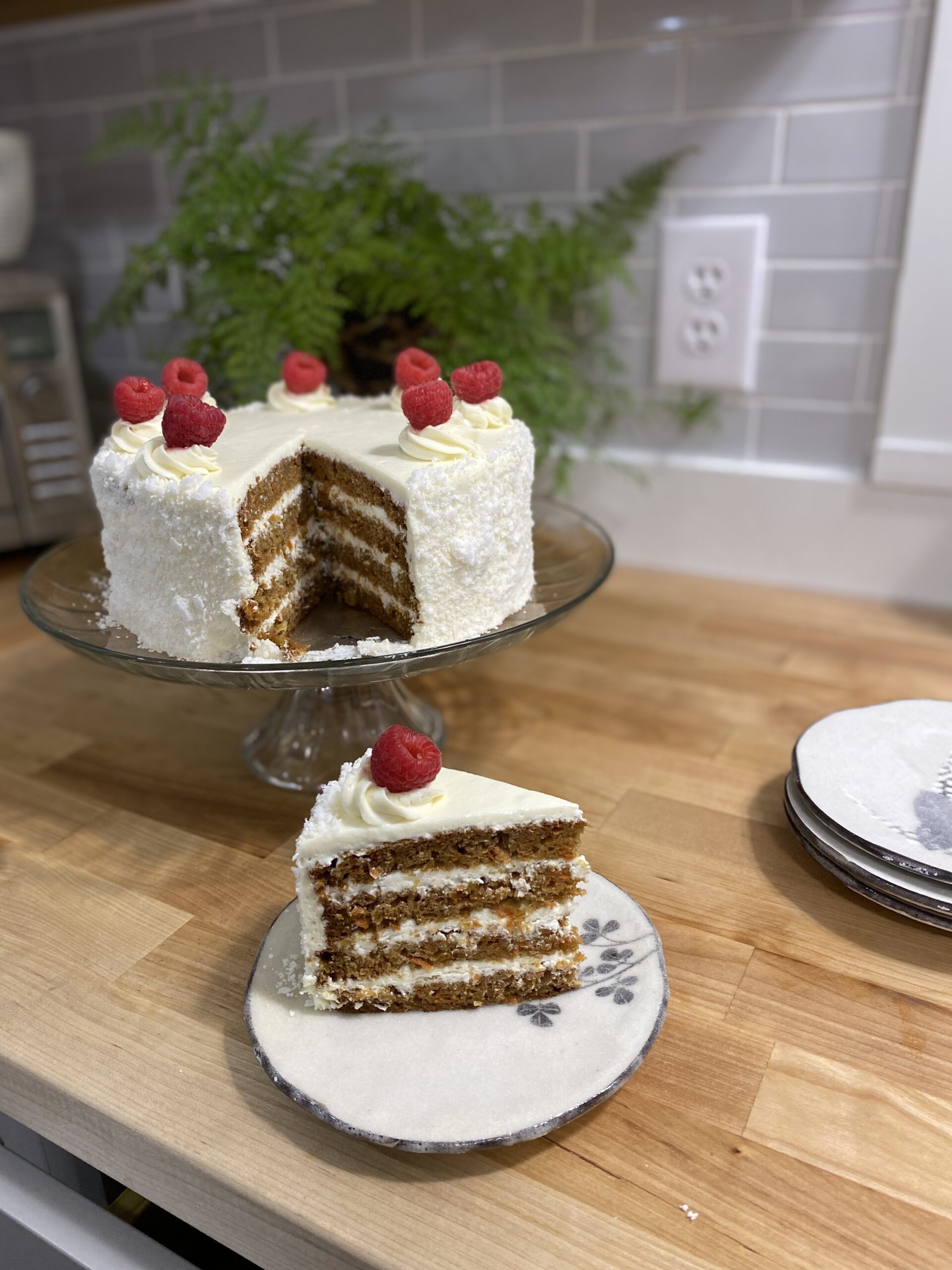 Carrot cake iced