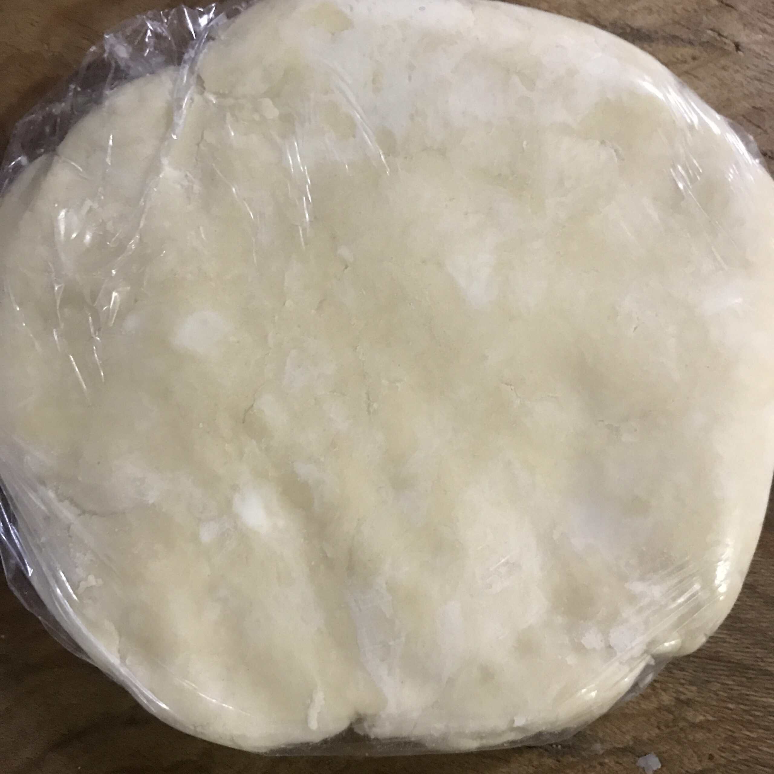 relaxed pie dough