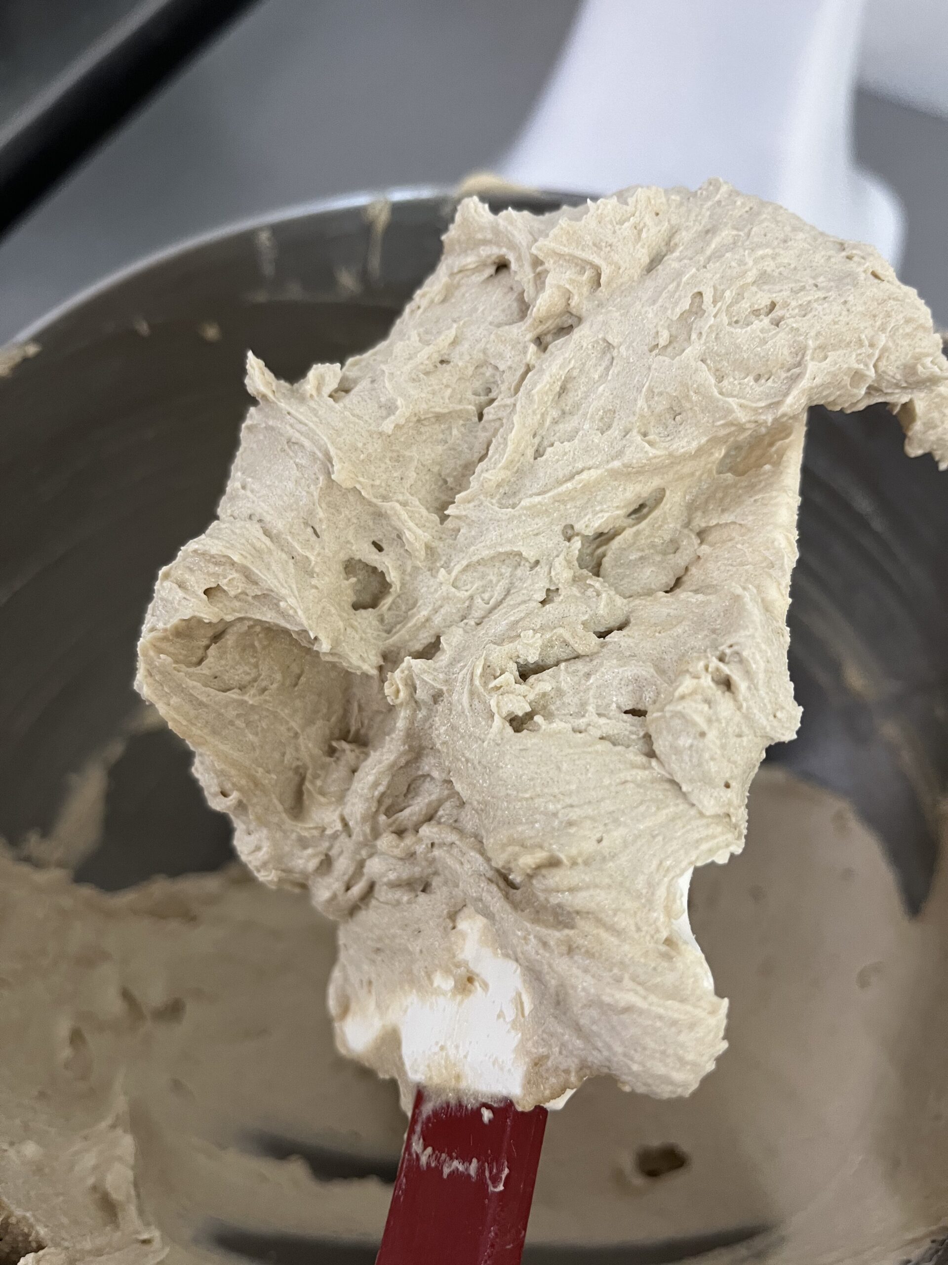 butter and sugar creamed together until "light and fluffy"